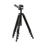 Cullmann Nanomax 220 Aluminum Tripod w/ 3-Way Head - Supports 5.5 lbs (2.5kg)