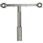 Chief KFA225 Dual Monitor Cart/Stand Accessory (Silver)