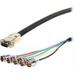 Comprehensive 25' (7.6 m) UHR HD15 Plug to 5BNC Jack VGA Cable