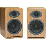 Audioengine P4 2-Way Passive Bookshelf Speakers (Bamboo, Pair)