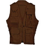 Humvee by CampCo Safari Photo Vest - Large (Brown)