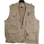 Humvee by CampCo Safari Photo Vest - 6X-Large (Khaki)