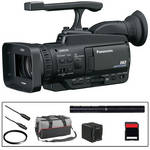 Panasonic AG-HMC40 AVCCAM HD Camcorder Kit w/Shotgun Mic and XLR Adapter Mount