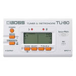 Boss TU-80WH -  Tuner/Metronome (White)