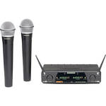 Samson Concert 277 - Dual Channel Handheld Wireless Microphone System 