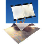 California Sunbounce Big Sun-Bounce Kit - Zebra/White Screen (6x8')