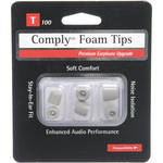 Hearing Components Comply T-100 Foam Tips (Platinum) (Small/Medium/Large-1 Pair of Each Size)