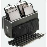 Litepanels 1x1 Bi-Color 4-Light Variable Color Temperature LED Flood Kit