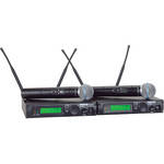 Shure ULX Professional Series Dual Wireless Handheld Microphone System (Frequency G3 / 470 - 505 MHz)