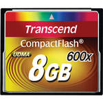 Transcend 8GB 600X CompactFlash Extreme Plus UDMA Card