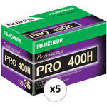 Fujifilm Pro 400H 135-36 Fujicolor Professional Color Negative (Print) Film (ISO 400) (5 Rolls)