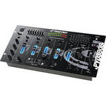 Pyle Pro PYD3808 - 19" Rack Mount 4-Channel DJ Mixer with Digital Sampler