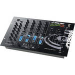 Pyle Pro PYD4808 - 19" Rack Mount 4-Channel DJ Mixer with Echo Effects