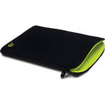 be.ez La robe Black Addict Laptop Sleeve (Black and Wasabi)