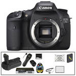 Canon EOS 7D SLR Digital Camera (Body Only) w/ Deluxe Accessory Kit