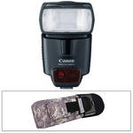 Canon 430EX II Speedlite TTL Shoe-Mount Flash (G.N. 141'/43 m at 105mm) Kit