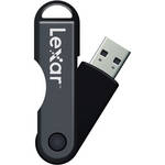 Lexar 64GB JumpDrive TwistTurn (Black)