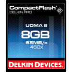 Delkin Devices 8GB CompactFlash Memory Card Pro 450x UDMA
