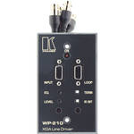 Kramer Dual HD-15 (VGA) Line Driver Wall Plate w/5 BNC Outputs (White)