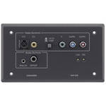 Kramer WP-28-WHITE Active Wall Plate Composite, S-Video, Component Video & Audio Receiver (White)