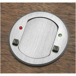 FSR T3-MJ-2B-ALU Table Top Microphone Insert (Round Aluminum Cover)
