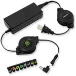 ReTrak Retractable Universal 70W Notebook Charger
