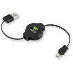 ReTrak ReTrak Retractable USB 2.0 to Mini 5-Pin Cable