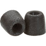Hearing Components Comply T-100 Memory Foam Eartips (Black, Medium, 3 Pair)