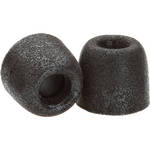 Hearing Components Comply T-500 Memory Foam Eartips (Black, Medium, 5 Pair)