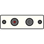 FSR IPS-A222S-WHT  IPS Audio Insert (White)