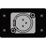 FSR IPS-A612D-BLK  IPS Audio Insert (Black)