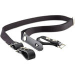 Billingham Waist Strap with Attachment Clips (Black with Black Trim)