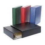Archival Methods 18-5316 1.5" D-Ring Matching Binder Slip Case Set (Navy Blue)