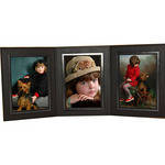 B. Oshrin 5x7" Triple Folio (Black Lines)