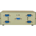 Comprehensive CSWM-DB9-1X4MF DB9/RS-232C Male Data Switch Box
