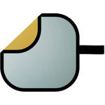 Westcott 14" Silver/Gold Reflector