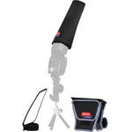 Aurora Mini/Max Accessory Kit #2 with Snoot, Soft Box, and Bounce Card