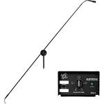 Astatic 1700VP Variable Pattern Miniature Hanging Microphone with Boom (Black)