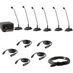 Anchor Audio Councilman CM-6W Conference Microphone Package with Wireless Mic