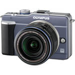 Olympus PEN E-PL1 Digital Camera (Blue)
