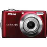 Nikon Coolpix L22 Digital Camera (Red)