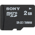 Sony 2GB microSD Memory Card with microSD Adapter