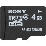 Sony 4GB microSDHC Memory Card Class 4