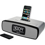 iHome iP90SRUP Dual Alarm Clock Radio (Silver)