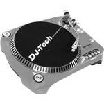 DJ-Tech SL-1300 MK6 Quartz Drive DJ Turntable (Silver)