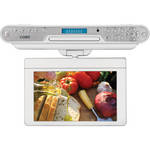 Coby KTFDVD7093 7" TFT Under Cabinet TV And DVD/CD Player