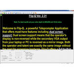 Prompter People Flip-Q Prompting Software Pro Upgrade