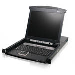 Iogear 8-Port 17" LCD Combo KVM Switch