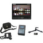 Marshall Electronics V-LCD70XP-3GSDI-VM 7" LCD Field Monitor Switronix Power Kit