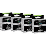 Lexmark 105XL Black High Yield Return Program Ink Cartridges (4-Pack)